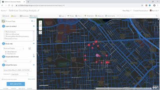 Spatial Analysis in ArcGIS Online