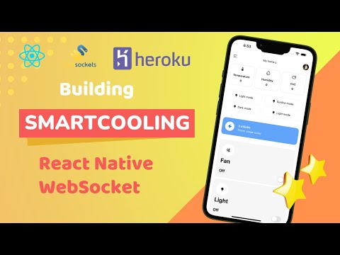 SmartCool IoT App with React Native and Websocket | Mobile App Development | KienTech