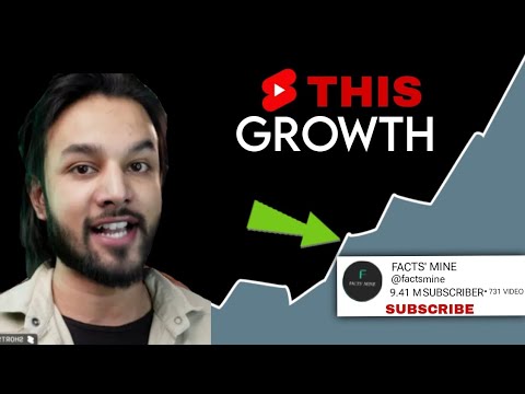 How To @FactsMine Hack YouTube Shorts 😲 ang Growing Trick 💫 #virel