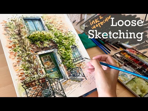 Complicated feelings=complicated sketch? Self-expression through loose sketching