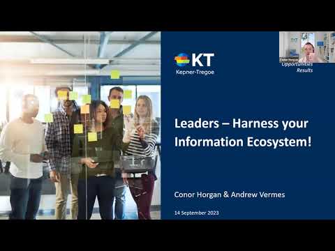 Leaders - Harness Your Information Ecosystem!