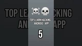 Top Learn hacking android app #hacker #shorts #attitude#youtube #💀☠️