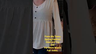 Temu Spring Fashion💋 #temustyle #temufinds #temuspring #affordable