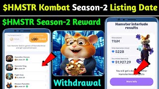 🔴Hamster Kombat Season-2 Airdrop Listing Date 📅 | Hamster Kombat Season-2 Reward Received