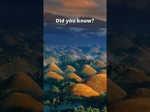 The Curious Chocolate Hills @FunFactsMarvels #naturewonders #funfactchannel
