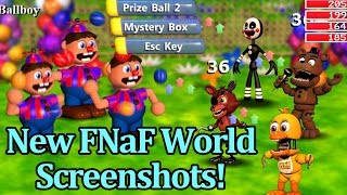 New FNaF World screenshot analysis! FNaF World news!