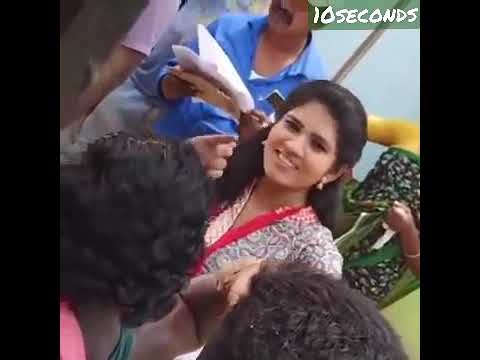 pandian stores shooting❤️ spot comedy scene in kannan and Aishwarya #shorts