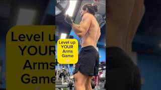 🔥Challenge your arm game with Barbell #biceps Curls! 💪🏻 #fitnessscience #mydubai