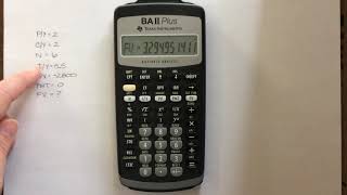 BAII Plus Calculator Tutorial: Compound Interest