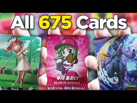 I Own all 675 Amiibo Cards