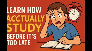 (ENGLISH) Learn How to Actually Study Before it's too late