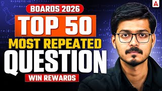 Top 50 Most Repeated Questions of Chemistry Class 12 for Boards 2026 by Hemant Sir!