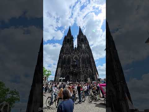 Cologne cathedral #cologne #colognecathedral #city #4k #germany #gothic #travel #shorts