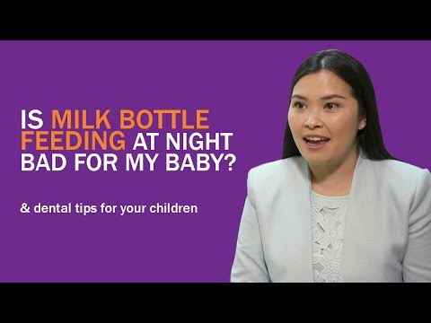 Is Milk Bottle Feeding At Night Bad For My Baby? (Dr May Ling Eide)