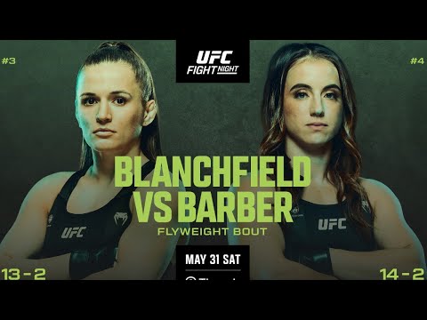 UFC Blanchfield vs Barber Picks and Preview