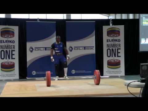 Olitek Masters 2016 - Musa Clean & Jerk 1