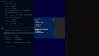 Glowing Loader Ring Animation with CSS #css #css3 #css3course #keyframes