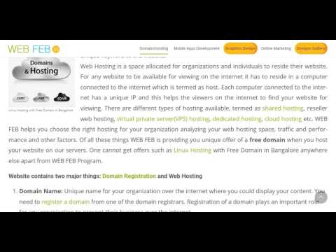 Linux Hosting with Free Domain in Bangalore | Hosting provider Bangalore
