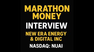 NUAI CEO Interview: Huge Catalysts Coming  New Tenant, New Land, NASDAQ Compliance on Marathon Money