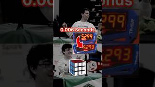 He won by 0.006 Seconds...