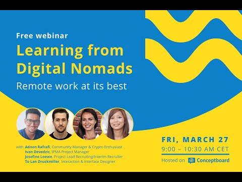 #Remoteready Learning from Digital Nomads - Remote work at its best!