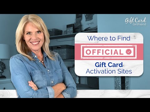 How to Find OFFICIAL Gift Card Activation Websites