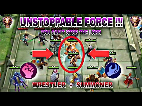 BEST SYNERGY FOR BEGINNERS #02 | 6 WRESTLER + 4 SUMMONER | MAGIC CHESS BEST SYNERGY | MLBB