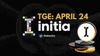 Initia TGE April 24th | Tokenomics Revealed