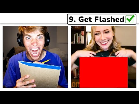Omegle Scavenger Hunt
