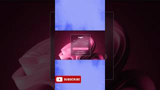 How to create an animated login page using html CSS 🔥 animation CSS tutorial #shorts #shortsfeed