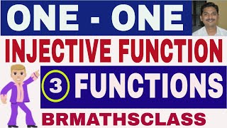 ONE ONE FUNCTION DEFINITION | HOW TO CHECK ONE ONE FUNCTION | HOW TO CHECK INJECTIVE FUNCTION