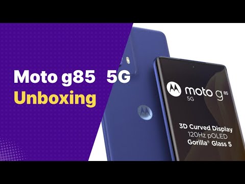Unboxing Moto g85 5G Phone