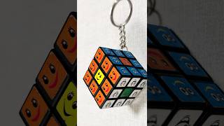 Small key chain rubiks cube. #puzzles #rubikscubesolver #puzzler #cubing #toy #cube #solvingrubik