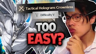 How Hard is The NEWEST Hologram Boss? | Wuthering Waves Crownless Hologram