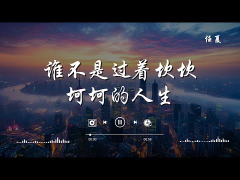 任夏 - 谁不是过着坎坎坷坷的人生「谁不是肩上扛着担啊 头上流着汗啊」【🎧AI高质音乐 / 拼音歌词 Lyrics】