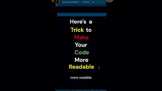 Use This Trick to Make Your Python Code More Readable | #enum #pythontricks