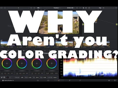 TWO MINUTE Color Grade, with DaVinci Resolve 14