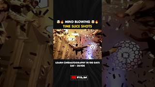 Day - 30/100 - Time slice shots 🤯💥 #filmfilters #filmmaking #cameramovement #cinematography #shorts