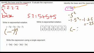 Exponent Basics