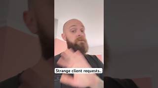 What’s your strangest.. #builder #clientrequests #strangerequests #construction #funny