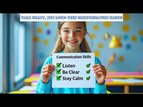 Talk Smart, Not Loud: Teen Communication Hacks!