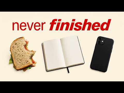 The Psychology of Never Finishing Anything