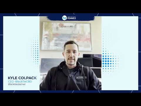 Kyle Colpack of BlackTieCBD Testimonial - Shopify eCommerce Website Design and Development