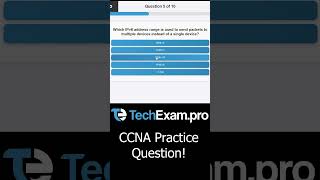 Cisco CCNA 201-301 Exam Practice Question - CCNA Quiz #3