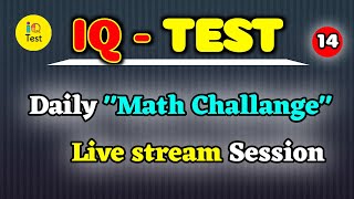math most brilliant question || math challange mcq || math puzzle question #mathchallange #live💡