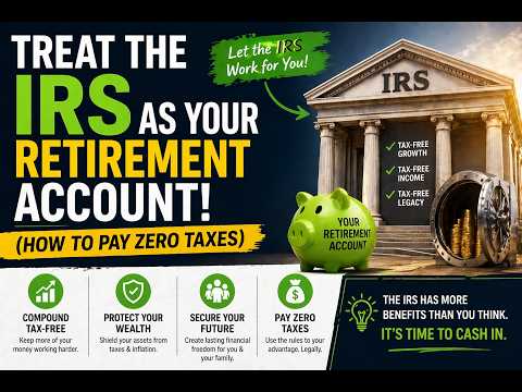 Treat the IRS as Your Retirement Account! (How to Pay Zero Taxes) #irs #retairment #taxfreesavings