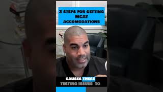 3 Steps for Getting MCAT Accommodations!  #shorts