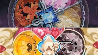 BEAST AND ANCIENT COOKIES GACHA ANIMATIONS AND COMPARISON (ETERNAL SUGAR UPDATE)