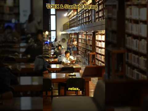주말엔 뭐하지? 코엑스가 답! 별마당 도서관은 너무 멋져! Travel Korea: COEX & Starfield library