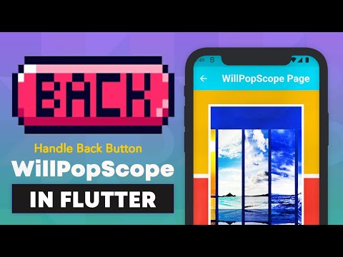 WillPopScope in Flutter #khoobcoding